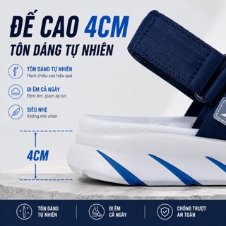 Dép Sandal SHONHOU ST406 Đế EVA Chống Trượt Quai Chắc Chắn Phù Hợp Với Nam Nữ Đi Học, Đi Làm