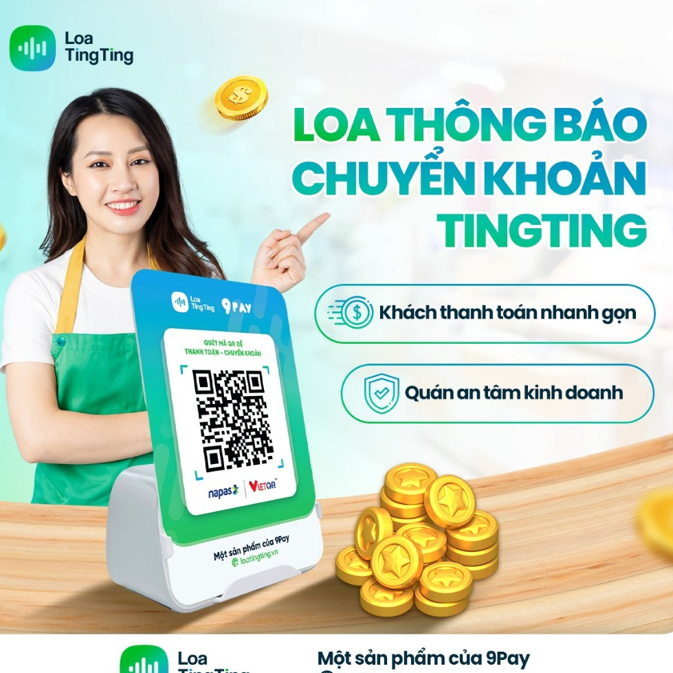 Loa TingTing Pro - Liên Kết Mọi Ngân Hàng