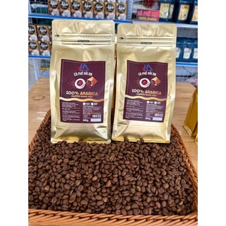 [HOT] Hạt, Bột Cà Phê Arabica Rang Light Chua Nhiều Hải An Nguyên Chất Thơm Tự Nhiên, Gu Đậm Vị Túi 500G
