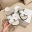 Dép h nữ da sần quai dán cực xinh, dép lê nữ đế bằng cao 2cm hàng fullbox