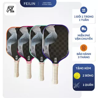 Vợt Pickleball Feilin Carbon 18K Royale Siêu Nhám Kiểm Soát Vượt Trội