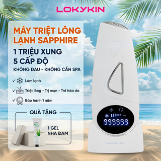 Máy triệt lông lạnh Lokykin mini vĩnh viễn phiên bản nâng cấp dạng cá nhân triệt tại nhà triệt toàn thân