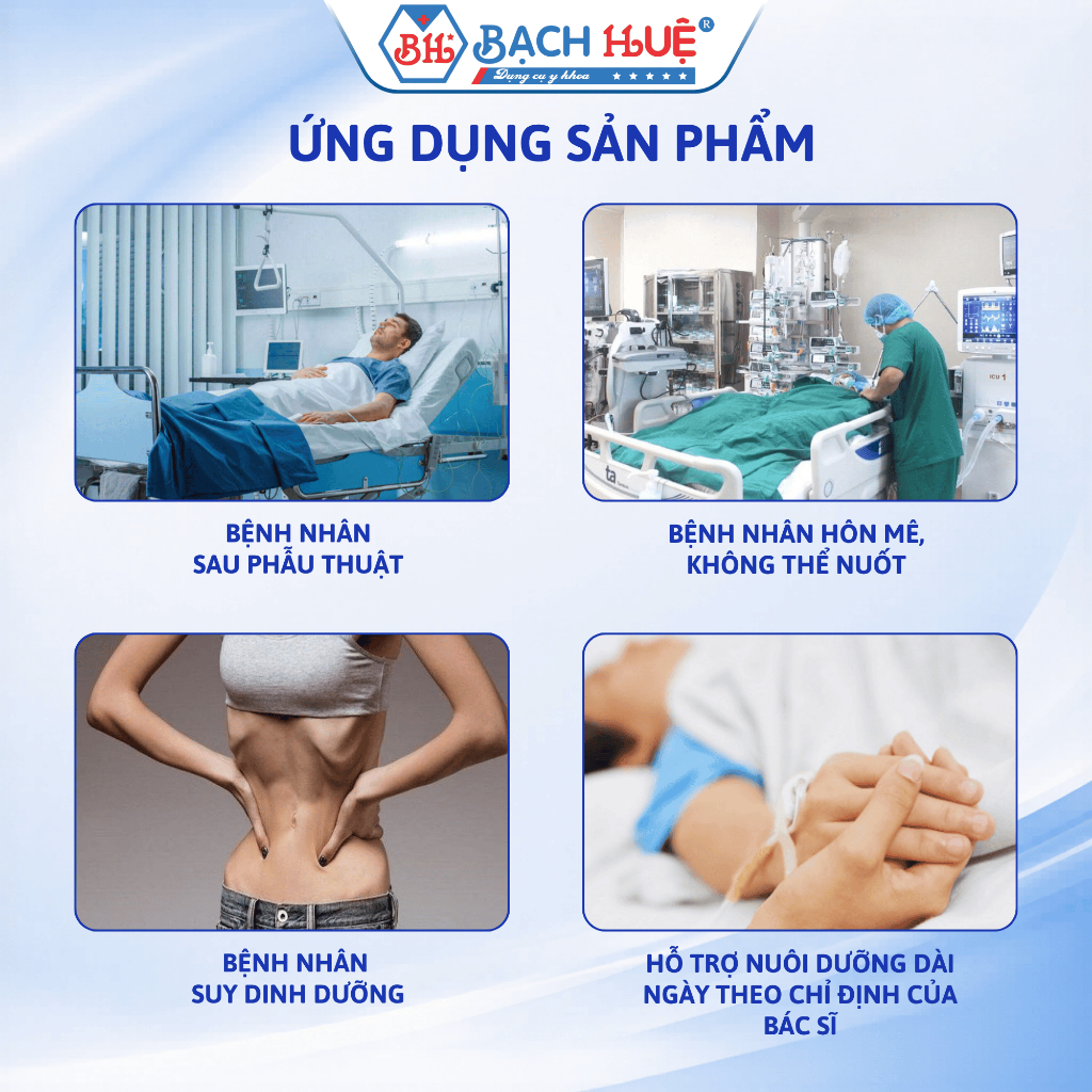 Dây Cho Ăn Kendal Số 6 Có Nắp Mềm Dẻo - Ống Thông Nuôi Ăn Y Tế Mềm Dẻo An Toàn Cho Bệnh Nhân