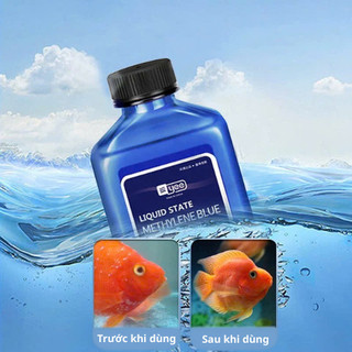 Dung Dịch Đậm Đặc Xanh Methy Lene Blue 235ml Xử Lý Và Phòng Ngừa Các Bệnh Ngoài Da Cho Cá, Sát Khuẩn