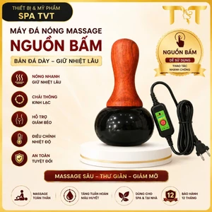 Máy Đá Nóng Massage Nguồn Bấm, Giữ Nhiệt Lâu, Giảm Đau Nhức, Thư Giãn, Hỗ Trợ Giảm Béo