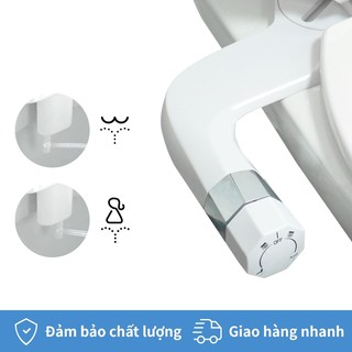 Angelmore Bidet gắn bồn cầu Không Điện  Vòi Rửa, Vòi Xịt Vệ Sinh Thông Minh, Vòi Phun Kép Tự Làm Sạch 8807