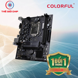 Mainboard Colorful H510M-T M.2 V20 | Intel H510, Socket 1200, mATX, 2 khe DDR4 I Bảo hành 36 tháng bởi nhà cung cấp
