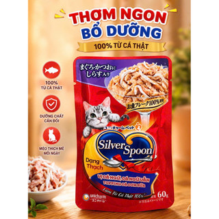 🐱Pate Silver Spoon Cho Mèo 60G🥄
