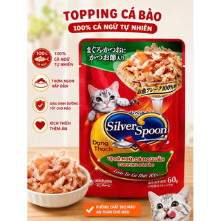 🐱Pate Silver Spoon Cho Mèo 60G🥄