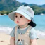 Mũ chống nắng mùa hè cho bé hình thú có dây cài chắc chắn