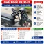 Ghế ngồi xe tay ga sắt sơn tĩnh điện đen , an toàn cho bé ( CHỌN ĐÚNG TÊN XE BẠN NHÉ )