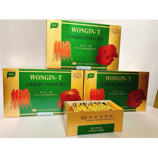 CHÈ/ TRÀ SÂM WONGIN - T GOLD THÀNH PHẦN SÂM HỘP 100 GÓI