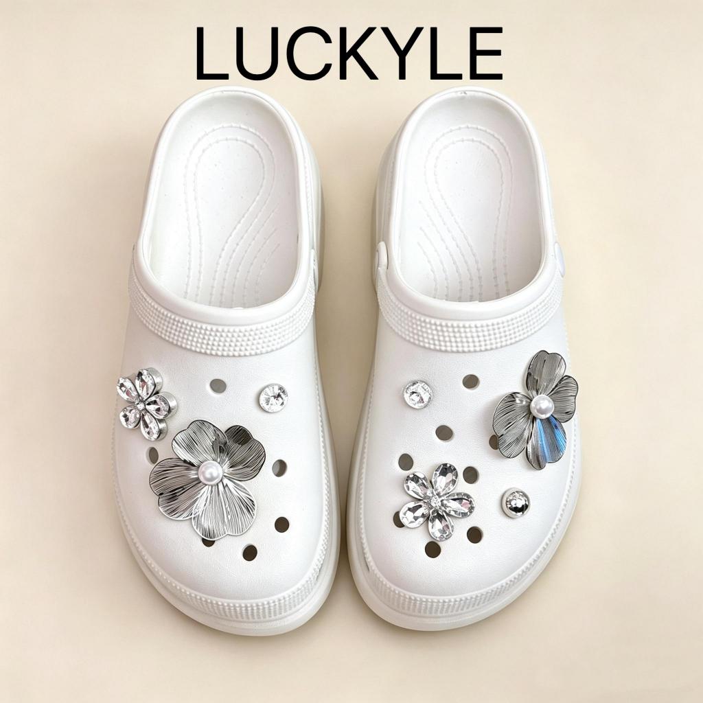 [Tặng charm] Dép sục để cao 9cm đúc nguyên khối Chất liệu EVA siêu nhẹ LUCKYLE