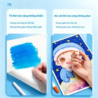 Màu Sáp Dầu Vẽ Bút Xoay Cho Bé An Toàn Không Độc Hại Màu Sắc Tươi Sáng Cầm Vừa Tay Đồ Dùng Mỹ Thuật DIY