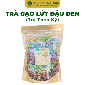 [Trà theo kg] Trà Gạo Lứt Đậu Đen Meoly Nature Hỗ Trợ Giảm Cân Gọn Dáng Thanh Lọc Giải Nhiệt Detox Thảo Mộc