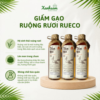 Giấm Gạo Ruộng Rươi Rueco 500ml - Xanhsam Natural & Organic