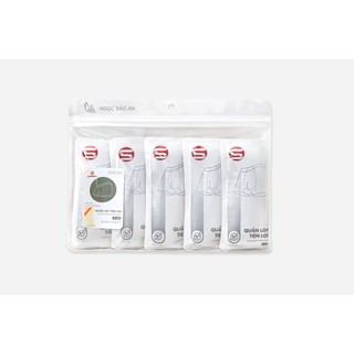 [M&B] Set 5 quần lót nữ kháng khuẩn dùng 1 lần Polyester tiện lợi đi sinh, đi du lịch