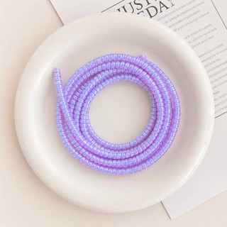 [Combo 2 dây] Dây Ngọc Kim Tuyến bảo vệ dây cáp sạc, tai nghe chống bẩn cao cấp dài 1,4m RABBI