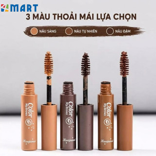 Gel lông mày tự nhiên, Mascara chải lông mày chống nước và chống mưa, bút kẻ lông mày bền màu