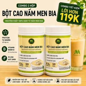 Bột Cao Nấm Men Bia Nguyên Chất – Đạm Thực Vật Từ Nấm Men, Dễ Hấp Thu
