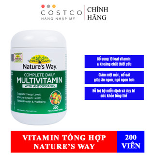 TPBVSK Vitamin Tổng Hợp Nature’s Way Complete Daily Multivitamin - Có Tem Phụ Tiếng Việt