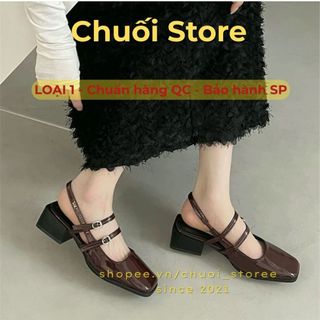 Giày lolita nữ da PU tổng hợp dệt vải đế cao su nữ tính nhẹ nhàng thanh lịch tinh tế