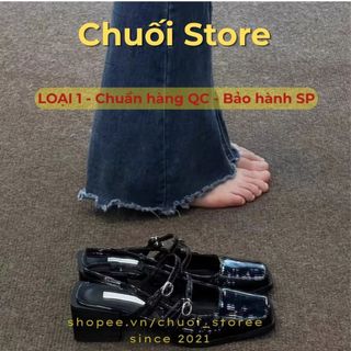 Giày lolita nữ da PU tổng hợp dệt vải đế cao su ôm chân vừa vặn êm chân nhẹ chân dễ đi