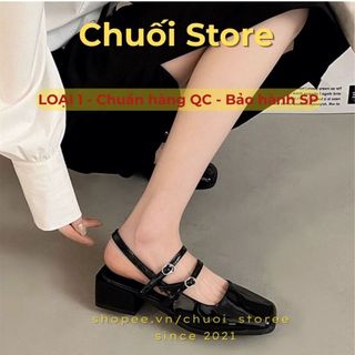 Giày lolita nữ da PU tổng hợp dệt vải đế cao su nữ tính nhẹ nhàng thanh lịch tinh tế
