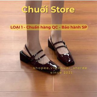 Giày lolita nữ da PU tổng hợp dệt vải đế cao su nữ tính nhẹ nhàng thanh lịch tinh tế