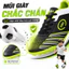 Giày bóng đá, giày đá banh đế đinh sân cỏ nhân tạo giá rẻ KIBA khâu full đế, bám sân DBL