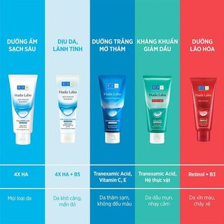 Sữa Rửa Mặt Hada Labo Sạch Da, Dưỡng Ẩm, Dưỡng Trắng, Chống Lão Hóa 80g Nhập Khẩu Chính Hãng -Bebeau