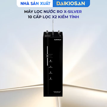 Máy Lọc Nước RO X2 Kiềm Tính X-SILVER Daikiosan DN103 DN203 DN303 Nóng Nguội Lạnh