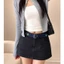 HerBelt | Thắt lưng nữ khoen hoa 3.3cm vải denim, Dây nịt vải jeans màu đỏ, xanh TL603