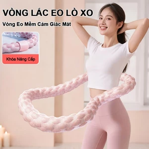 Vòng Lắc Eo Lò Xo Chống Mài Mòn Và Chịu Va Đập Tốt - Mát Lạnh Mùa Hè, Không Bí Bách, Vải Sợi Băng Thoáng Khí