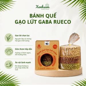 Bánh Quế Gạo Lứt Gaba Rueco 200g - XanhSam Natural & Organic