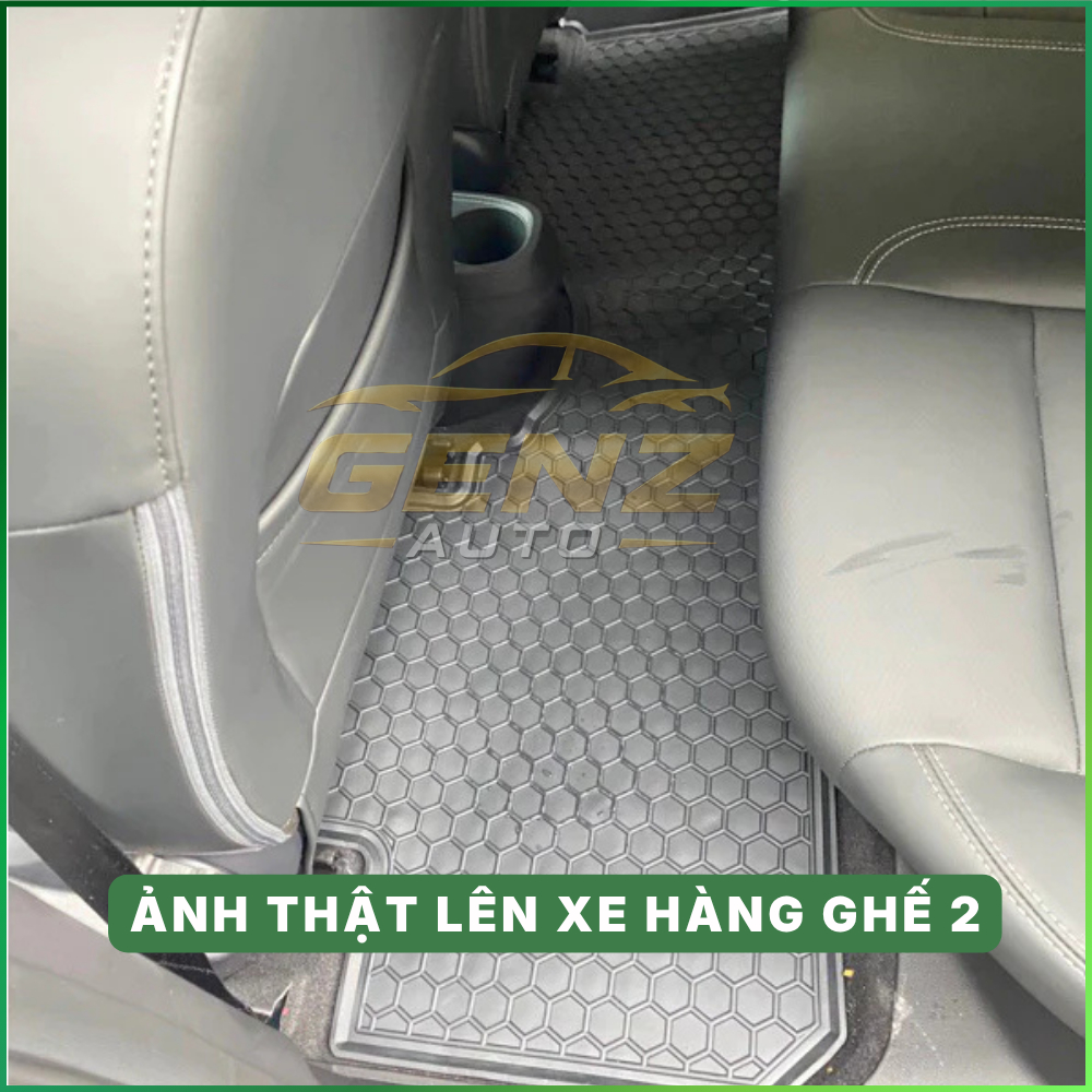 Thảm lót sàn VF6 - Vinfast VF6 - Cao su đúc nguyên khối Không mùi, chuẩn khít form xe, chống trượt