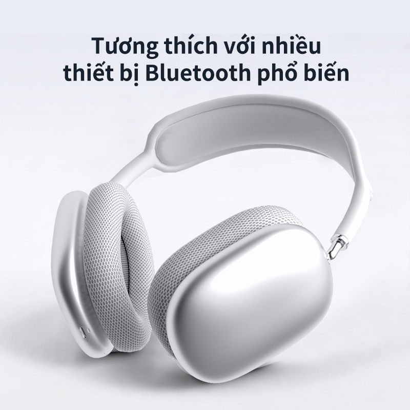 Tai nghe Bluetooth P9 khử ồn không dây âm thanh nổi để thể thao, chơi game nghe nhạc đàm thoại