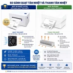 Máy In Nhiệt AYIN Khổ A6,A7 In Đơn Hàng Từ Điện Thoại, Máy Tính, In Đơn Sàn TMĐT, Mã Vận Đơn, In Tem-BH 15 Tháng — ảnh 7