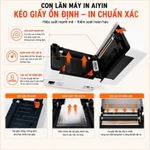 Máy In Nhiệt AYIN Khổ A6,A7 In Đơn Hàng Từ Điện Thoại, Máy Tính, In Đơn Sàn TMĐT, Mã Vận Đơn, In Tem-BH 15 Tháng — ảnh 6
