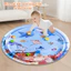 Thảm Nước Cho Bé Loại Lớn 100x100cm, Nệm Nước Hoạt Hình Làm Mát Họa Tiết Dễ Thương Thu Hút Tập Chung Cho Bé