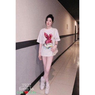 Áo Thun Nữ Thỏ Cute Form Rộng QCCC Cao Cấp