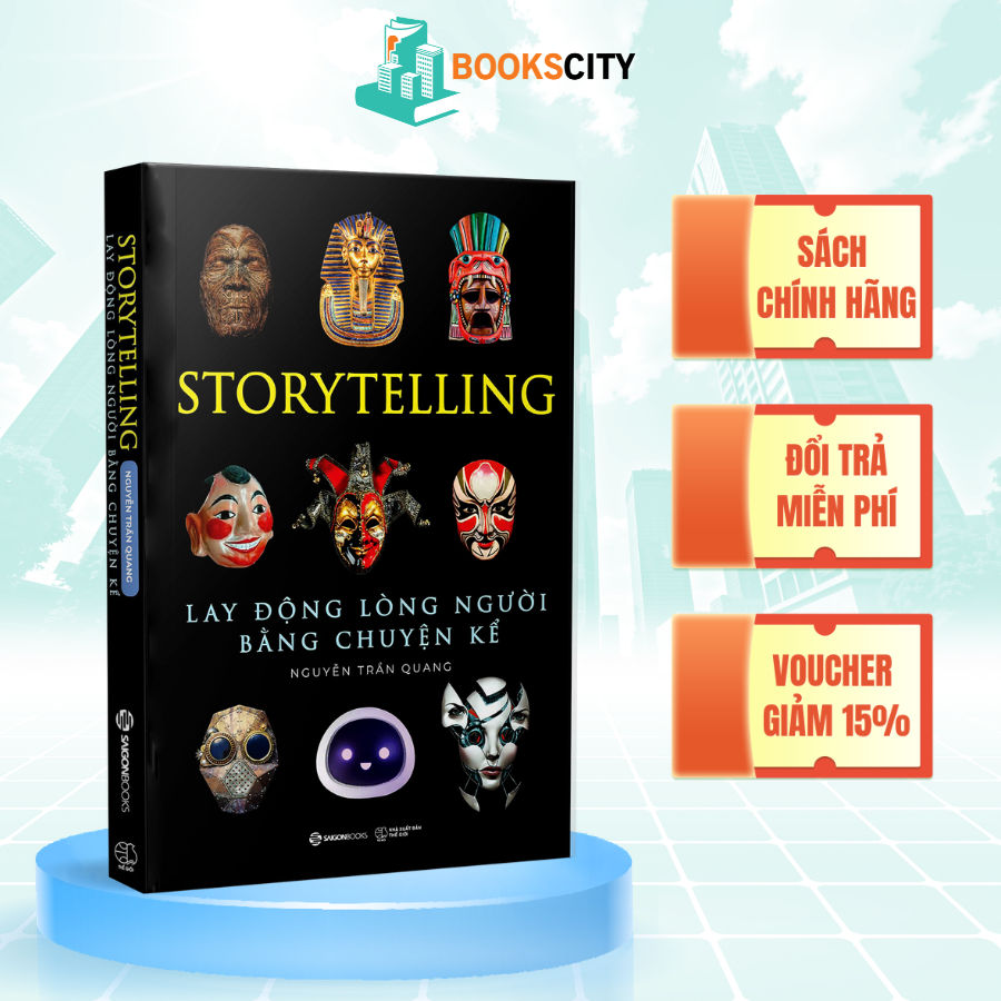 Sách - Storytelling - Lay Động Lòng Người Bằng Chuyện Kể - Nguyễn Trần Quang