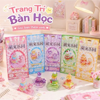 【Decal 3D xếp chồng】Đồ chơi DIY thủ công cho trẻ em, nhiều mẫu hoạt hình dễ thương