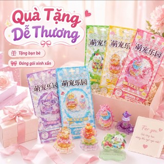 【Decal 3D xếp chồng】Đồ chơi DIY thủ công cho trẻ em, nhiều mẫu hoạt hình dễ thương