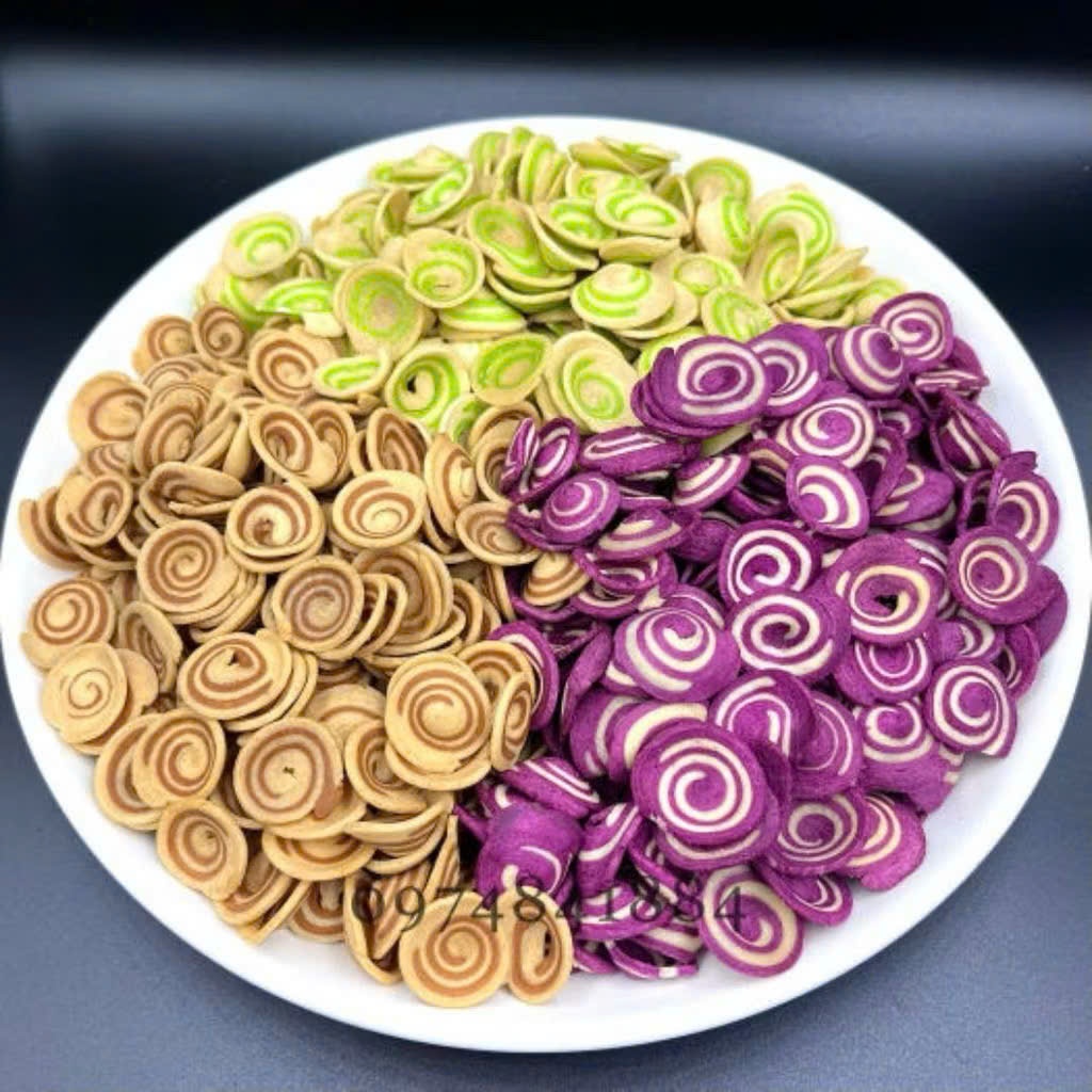 Bánh tai heo nhí mix 3 vị, ngon giòn đóng túi zip