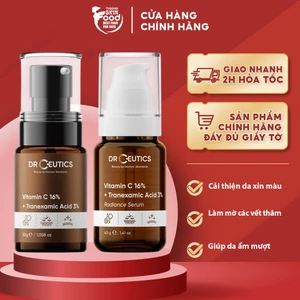 Serum DrCeutics Hỗ Trợ Sáng Da, Làm Đều Màu Da, Giảm Nếp Nhăn DrCeutics Vitamin C 16% + Tranexamic acid 3% TGSF