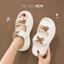 Dép Sandal Nữ EVA Đế Cao 6cm Siêu Nhẹ Siêu Êm Chống Trượt Kiểu Dáng Dễ Thương Với Gấu & Tim Phù Hợp Đi Học Đi Chơi.-2QT1