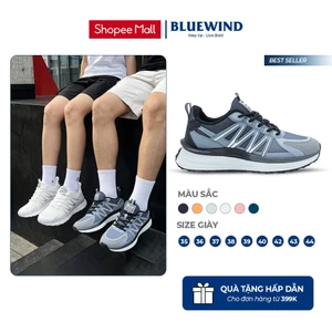 Giày Thể Thao Nam Nữ BLUEWIND Sort Hand Thoáng Khí Đế Cao Su Nguyên Khối Êm Mềm 68376