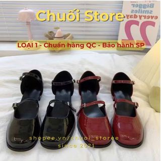 Giày lolita nữ da PU tổng hợp dệt vải đế cao su êm ái mềm mại thoải mái dễ chịu