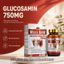 Viên uống MAXX GOLD XÁM bổ sung glucosamine, hỗ trợ xương khớp - Hộp 60 viên